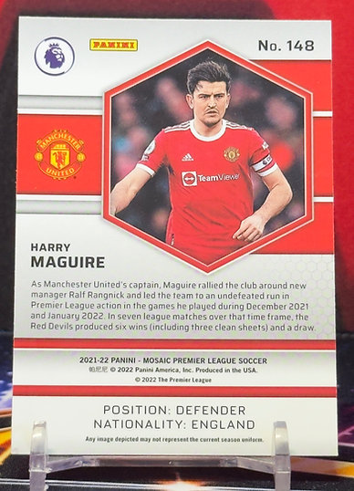 2021 - 2022 Panini mosaic premier league - Harry Maguire