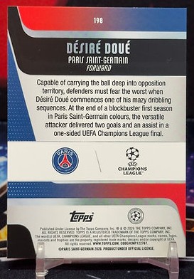 2025-2026 Topps uefa club competitions - Désiré Doué