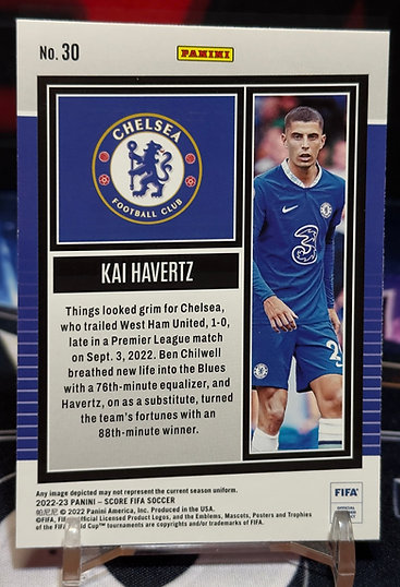2022-2023 Panini score fifa soccer - Kai Havertz