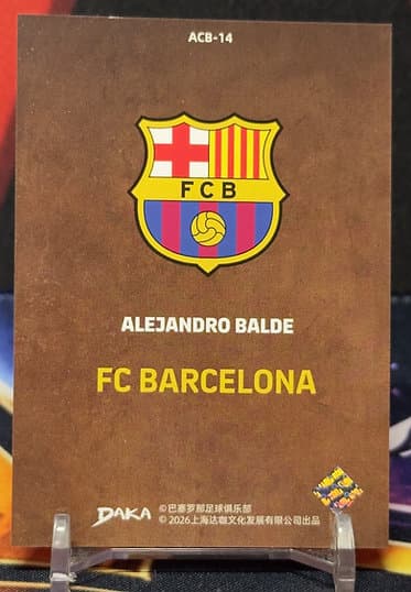 25/26 Daka Final Whistle - Alejandro Balde