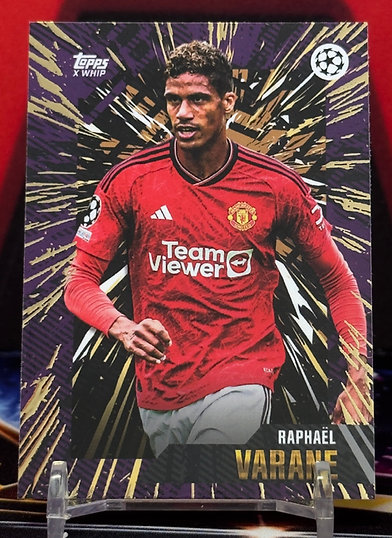 2023-24 Topps Gold uefa - Raphael Varane