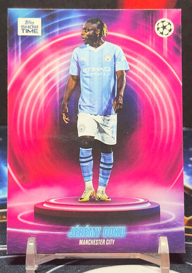 2024 Topps show time - Jérémy Doku