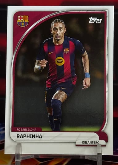 25/26 Topps Collector Tin - Raphinha