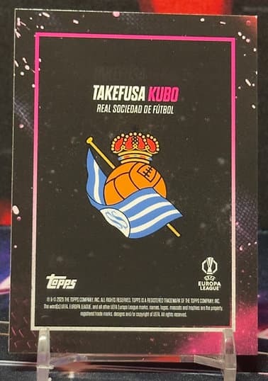 2025 Topps show time - Takefusa Kubo