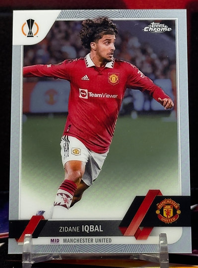 2022 - 2023 Topps Chrome uefa - Zidane Iqbal