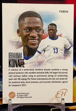 24/25 Futera World Football FX - Ibrahima Konate
