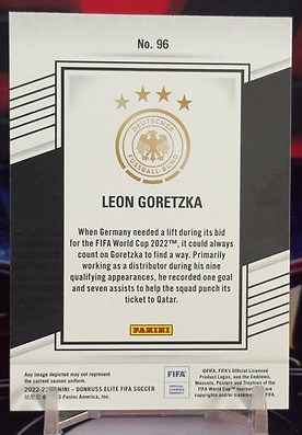 22/23 Panini donruss elite - Leon Goretzka