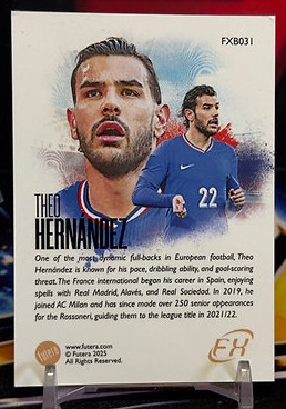 24/25 Futera World Football FX - Theo Hernández