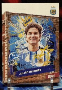 25/26 Topps Argentina team set - Julián Álvarez