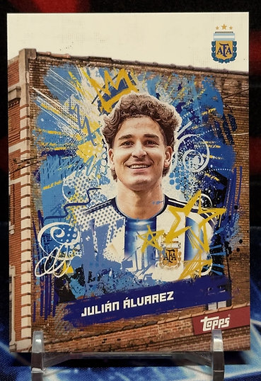 25/26 Topps Argentina team set - Julián Álvarez