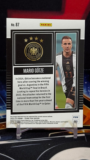 22/23 Panini score fifa soccer - Mario Gotze