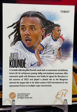 24/25 Futera World Football FX - Jules Koundé