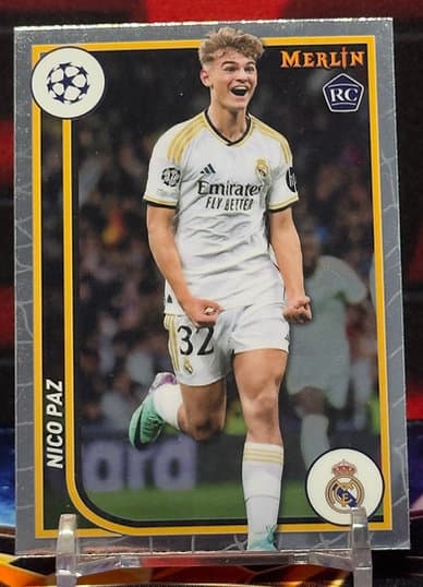 23/24 Topps merlin uefa - Nico Paz