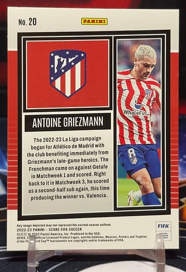 22/23 Panini score fifa soccer - Antoine Griezmann