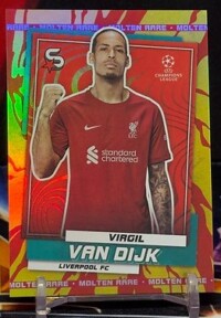 2022-2023 Topps UEFA Club Competitions Superstars - Virgil Van Dijk