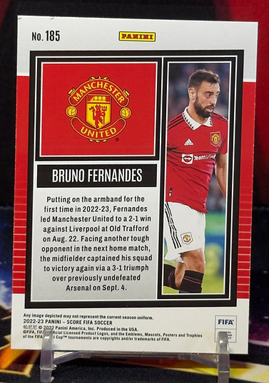 2022 - 2023 Panini score fifa - Bruno Fernandes