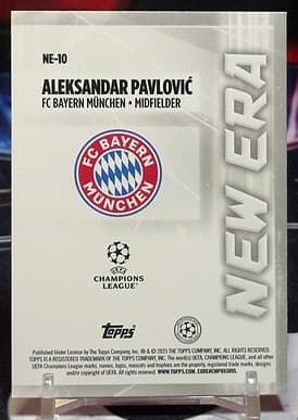 2025/26 Topps UEFA Club Competitions - Aleksandar Pavlovič