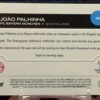 2024–25 Topps Chrome UEFA Club Competitions - Joao Palhinha