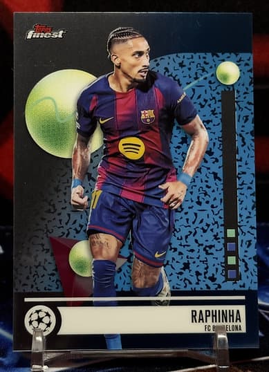 25/26 Topps Finest UEFA Club Competitions - Raphinha