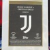 2025 Topps Deco UEFA Club Competitions - Dušan Vlahovič a Cristiana Girelli
