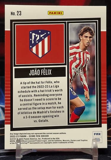 22/23 Panini score fifa soccer - Joao Félix