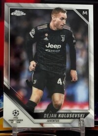 2021-2022 Topps Chrome UEFA Champions League - Dejan Kulusevski