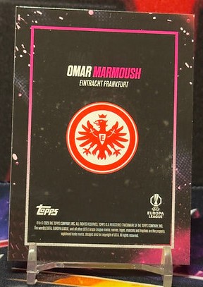 2025 Topps show time - Omar Marmoush