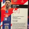 2025 Topps total football - Declan Rice