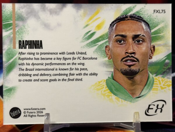 2026 FUTERA World Football FX Series 3 - Raphinha