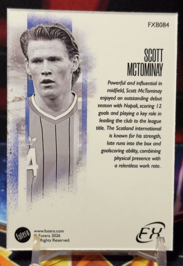 2026 FUTERA World Football FX Series 3 - Scott McTominay