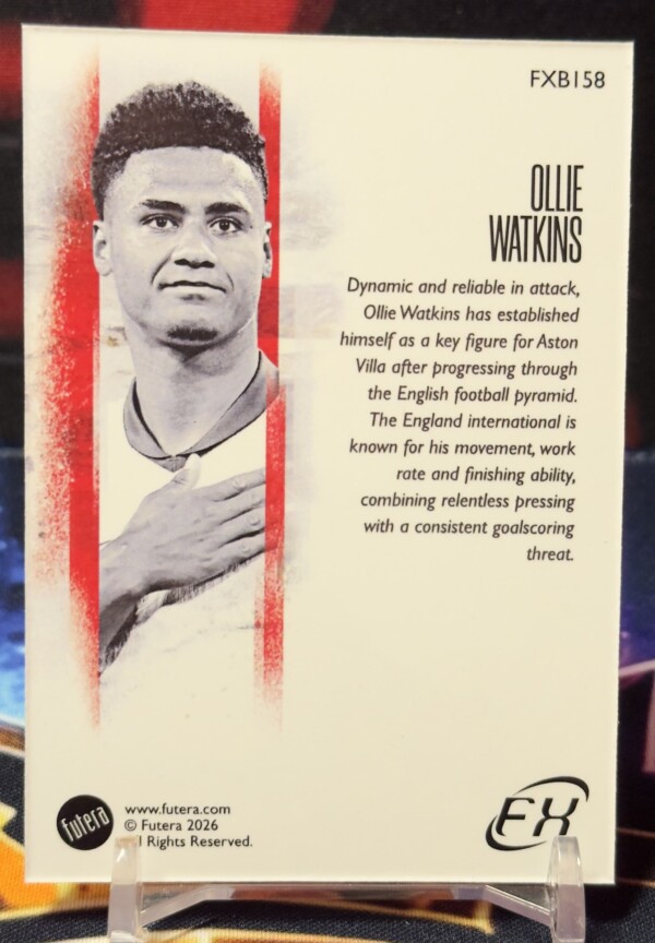 2026 FUTERA World Football FX Series 3 - Ollie Watkins