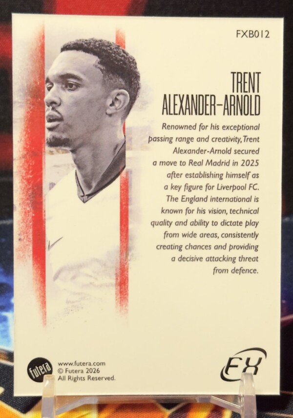 2026 FUTERA World Football FX Series 3 - Trent Alexander Arnold