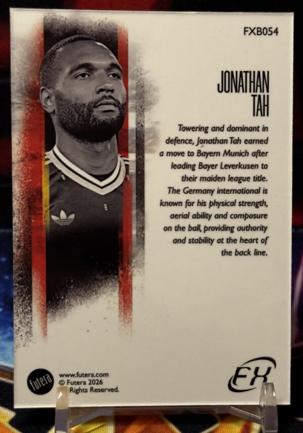 2026 FUTERA World Football FX Series 3 - Jonathan Tah