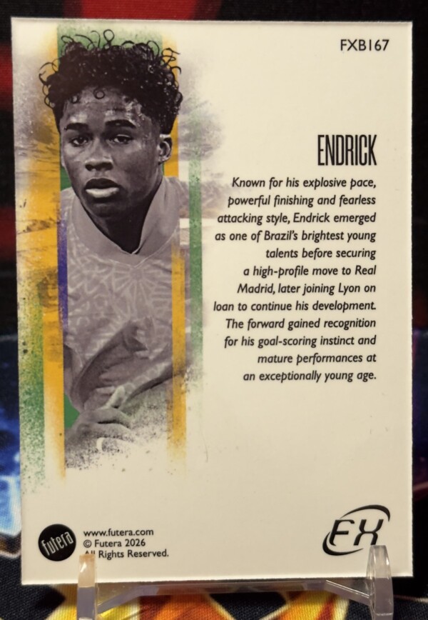 2026 FUTERA World Football FX Series 3 - Endrick
