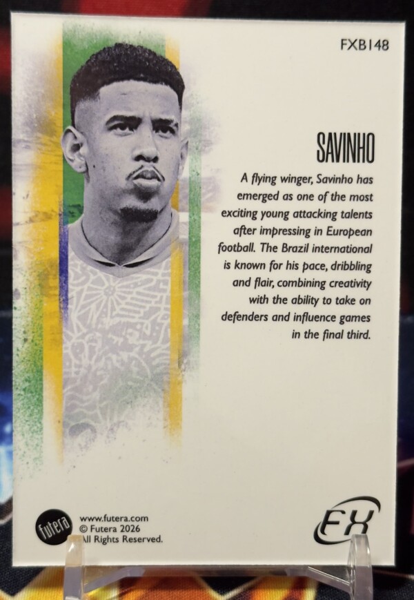 2026 FUTERA World Football FX Series 3 - Savinho