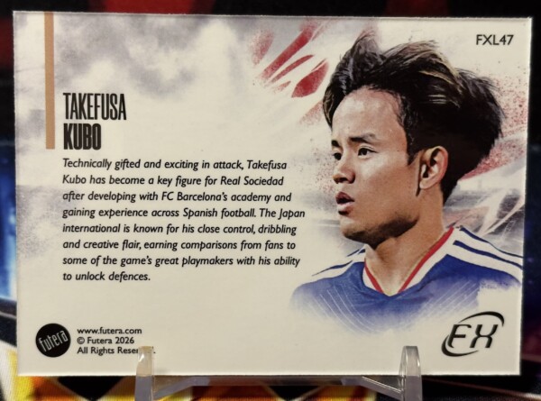 2026 FUTERA World Football FX Series 3 - Takefusa Kubo