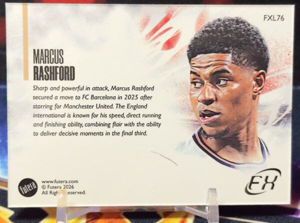 2026 FUTERA World Football FX Series 3 - Marcus Rashford