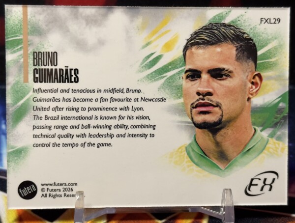 2026 FUTERA World Football FX Series 3 - Bruno Guimaraes