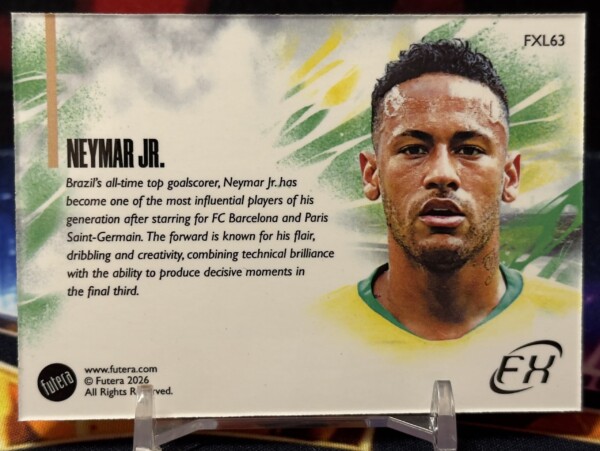 2026 FUTERA World Football FX Series 3 - Neymar jr.