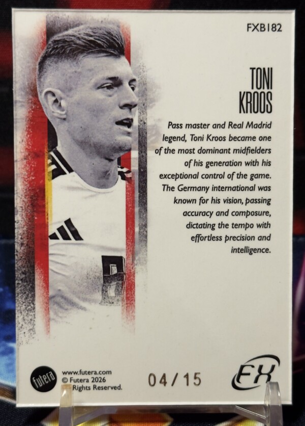 2026 FUTERA World Football FX Series 3 - Toni Kroos