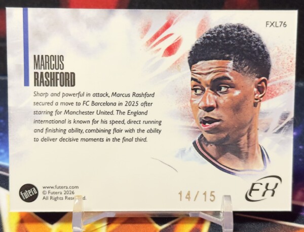 2026 FUTERA World Football FX Series 3 - Marcus Rashford