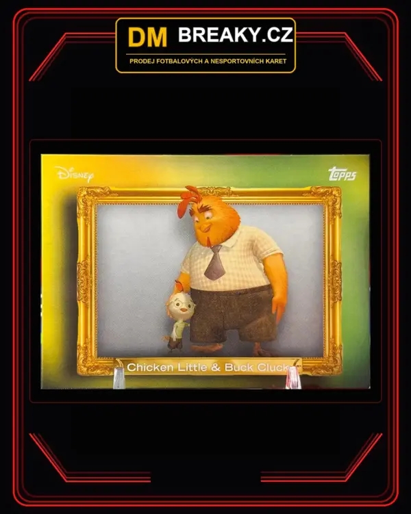 Obrázek ChatGPT 27. 9. 2026 09_40_30 2026 Topps Disney neon - Chicken Little