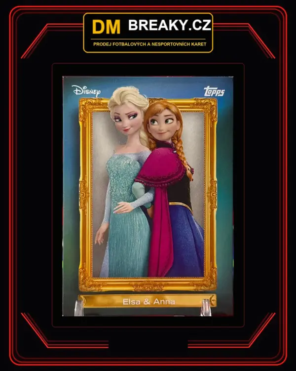 2026 Topps Disney neon - Elsa & Anna