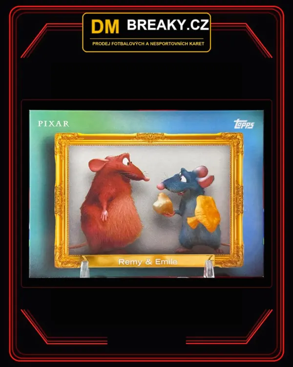 2026 Topps Disney neon - Remy & Emile