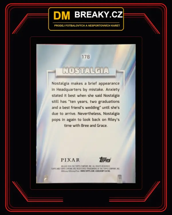2026 Topps Chrome Disney - Nostalgia