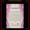 2026 Topps Disney neon - Maleficent