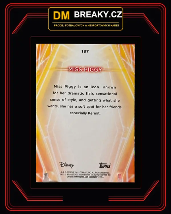 2026 Topps Disney neon - Miss Piggy