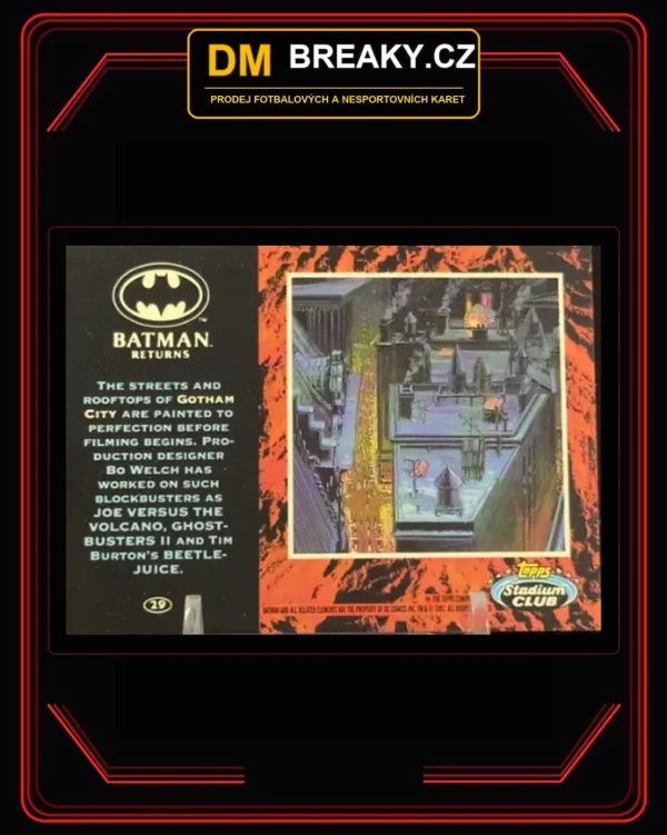 1992 Topps Stadium Club Batman