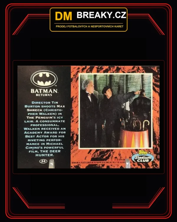 1992 Topps Stadium Club Batman