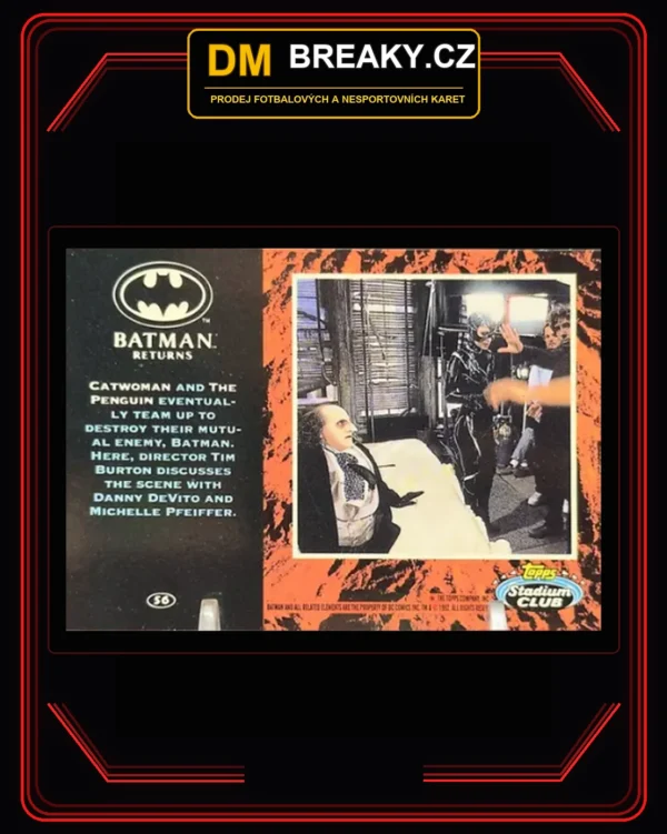 1992 Topps Stadium Club Batman